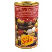 Aceituna Surtido Barbacoa L/370 ml.